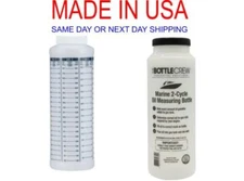 Two Stroke Fuel Gas Mixer attwood Measuring Container Bottle 2 Cycle Oil Engine