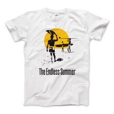 The Endless Summer 1966 Surf Documentary Unisex White T-Shirt
