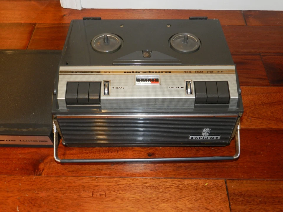 RARE GRUNDIG WURZBURG DE LUXE Reel To Reel Tape Recorder - Image 2 of 4