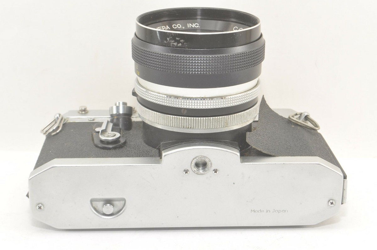 Vintage PETRI V6 II + Petri C.C. Auto 55mm F1.8 JUNK for