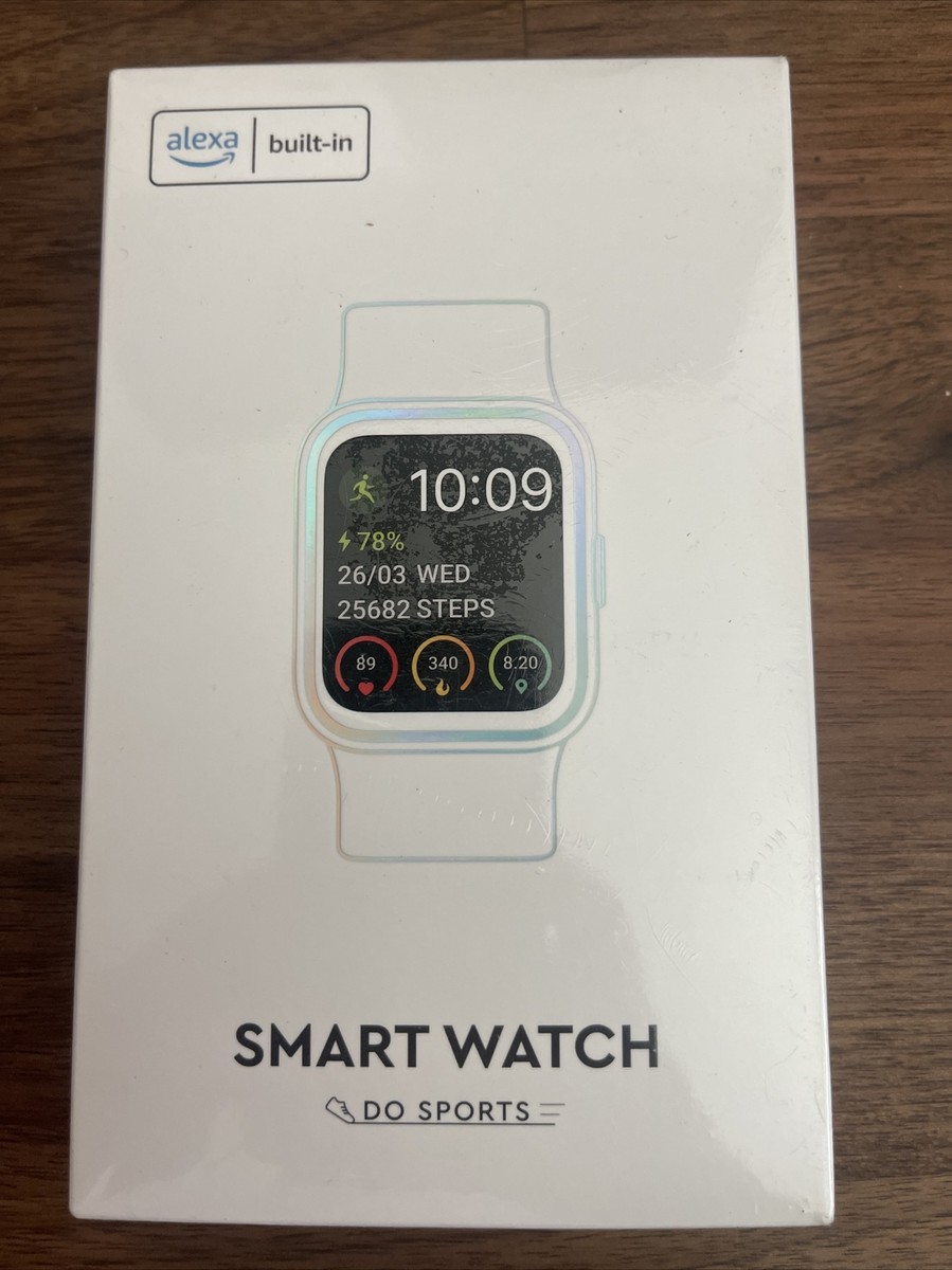 DO SPORTS SMART WATCH ID208 BT FITNESS TRACKER WITH ALEXA BUILT IN *PURPLE*