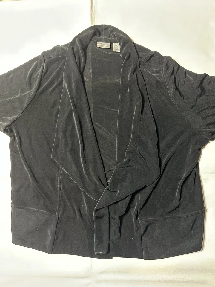 Usado- Coleção Travelers Jaqueta Feminina Veludo Aberta Frontal Track (Tamanho 3) - Imagem 4 de 4