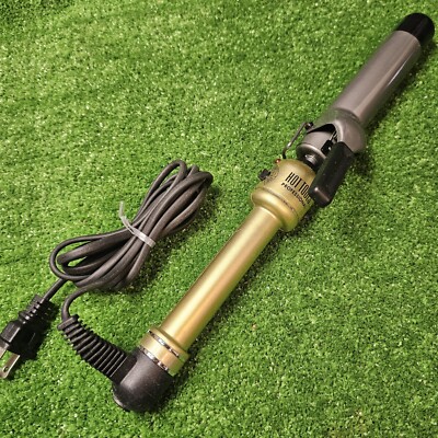 Hot Tools HTP06 Professional Curling Iron Gold handle 1 1/4 