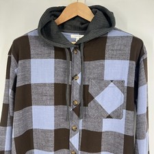 Las mejores ofertas en Brown Plaid Hoodies Sweatshirts for Women