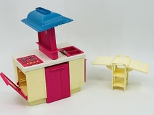 1984 Barbie Dream Kitchen With Accessories Not Complete - See Description