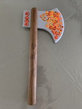 Wooden Prop Hatchet Ax Cosplay Renaissance Faire Costume Halloween Handmade