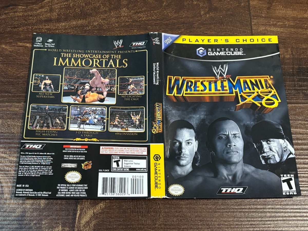 ニンテンドーゲームキューブ - GC★WRESTLEMANIA X8 WWE 海外版★箱付・説明書付・ソフト付 WWE Wrestlemania X8 - GameCube (GC) - Brand New & Sealed | eBay