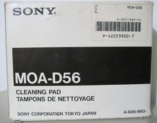 4 Sony MOA-D56 Disk Cleaning Pads for MOA-D55...