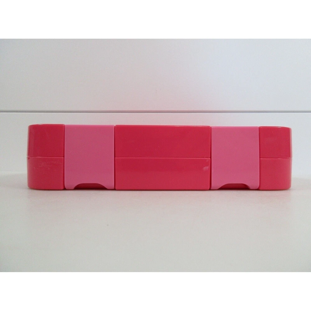 Pink Schmatzfatz Bento Box for Kids Minimalist School Lunch Meal Prep