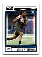 2022 Score Jalen Wydermyer #370 Buffalo Bills