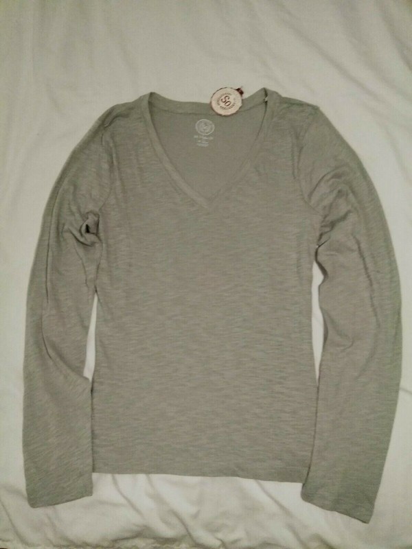 SO Shirt Ladies Size X-Large Color Grey NWT