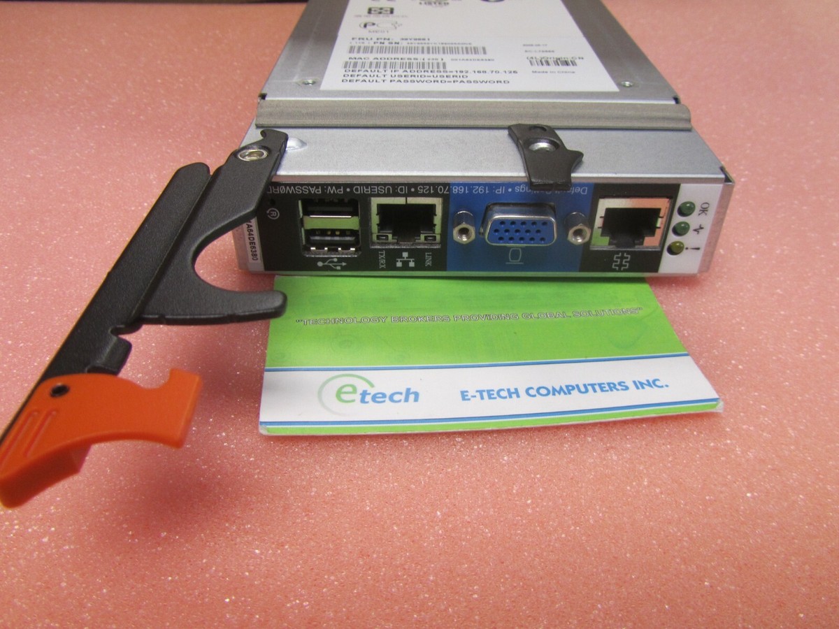 IBM BladeCenter Advanced Management Module - 25R5778 / FRU 39Y9661 - Used, Fully Functional