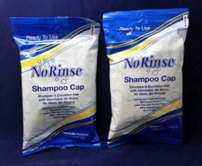 CleanLife No Rinse Shampoo Cap - Shampoo & Conditioner - Lot of 2