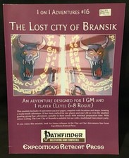 1 on 1 Adventures 16  The Lost city of Bransik  Rogue Adventure  OEJ