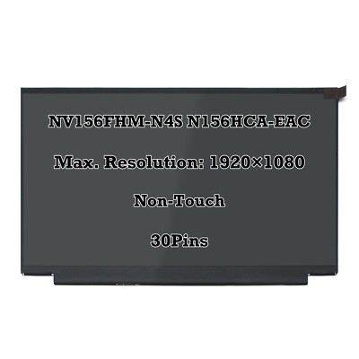 Touch Screen NV156FHM-T06 NV156FHM T06 15.6 Inch Laptop LCD Display Panel Replacement 1920*1080 Edp 40 Pin I.423941643