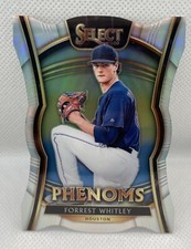 2020 Select Baseball Forrest Whitley Phenoms Card #PH-11 Die-Cut Silver Holo