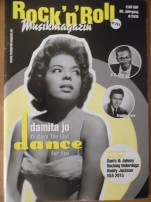 ROCK`N`ROLL Nr. 224 - 2015 Damita Jo Santo & Johnny B. B. King Roddy Jackson