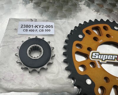 Ritzelsatz für Honda CB 400 F Super Four, RST 1332-42 + 23801-KY2 Ritzelsatz für Honda CB 400 F Super Four, RST 1332-42 + 23801-KY2