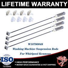 4 Pack Washing Machine Suspension Rods Fit for Whirlpool Amana Maytag W10780048