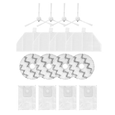 Side Brush Filter Wipe Dust Bag Part For Roidmi EVA SDJ06RM Robot Vacuum Cleaner
