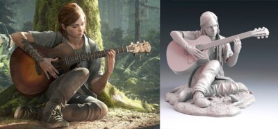 1/18 resin figures model The Last Survivor Ellie 3D Print unassembled unpainted