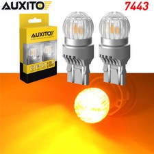 Auxito 7443 7440 Amber Yellow Led Turn Signal Parking Light Bulbs Error Free Hus
