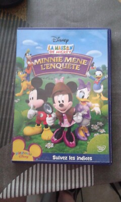 DVD*Mickey's House*Disney Minnie führt die Ermittlungen durch