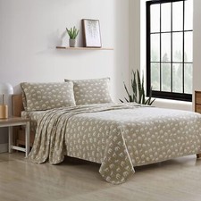 Eddie Bauer - Flannel Collection - Cotton Bedding Sheet Set, Pre-Shrunk  Bru...