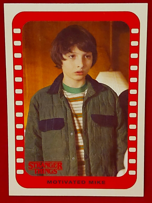 2018 Stranger Things Season 1 Stickers #3 Motivated Mike & #8