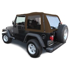 Jeep Wrangler Tj 1997-2006 Ridge Runner Frameless Style Soft Top - Spice