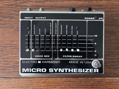 Modified 90s Electro-Harmonix Micro Synthesizer with Expression Control