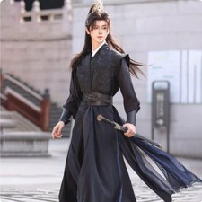 Men's Hanfu Dance arts costumes Chinese Style Swordsman Traditional