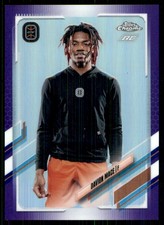 2021-22 Topps Chrome Overtime Elite Purple Refractors Davion Mace 104/299 #35