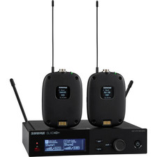 Shure SLXD14D -G57 Dual Channel Digital Wireless Bodypack System Pro Audio