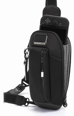 TUMI ALPHA BRAVO Esports Pro Sling Crossbody Bag Black Outlet (USED)