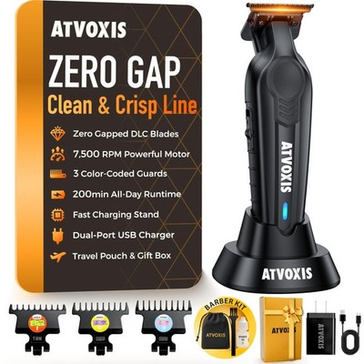 Hair Trimmer for Men, Trimmers for Barbers, Zero Gapped T Liners Clippers, T ...