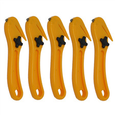 5 x Safety Knife Moving Edge Box Opener Tape Cutter Shrink Wrap Knives Slitter
