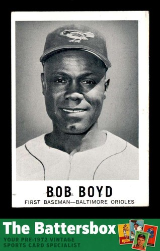 Bob Boyd #13 1960 Leaf card