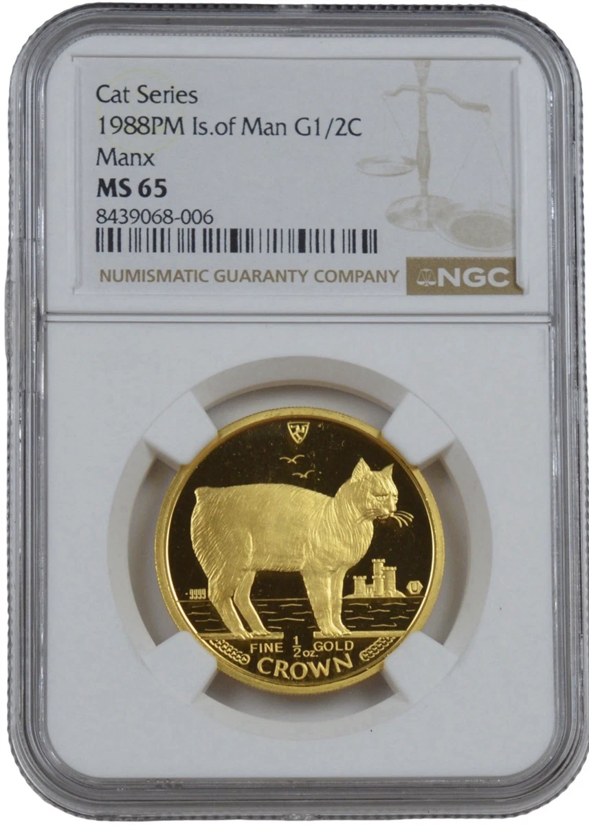 Isle of Man Cat 0.9999 Gold Bullion Coins for sale | eBay