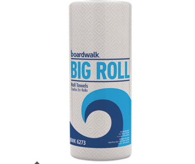 Boardwalk Kitchen Roll Towel, 2-Ply, 11 x 8.5, White, 250/Roll, 12 Rolls/Carton
