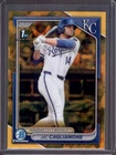 JAC CAGLIANONE 2024 Bowman Chrome Draft 1st Sapphire #8 Gold Refractor RC #18/50