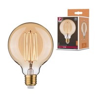Rustic Shine Standard 230V LED Globe E27 Filament In I-Form 300Lm 4,2W 1800K Dim