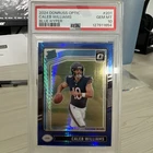 2024 Panini Donruss Optic - Rated Rookie Caleb Williams #201 Blue Hyper Prizm RC
