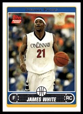 James White 2006-07 Topps #239 Pacers NBA READ FREE SHIPPING AutographDen