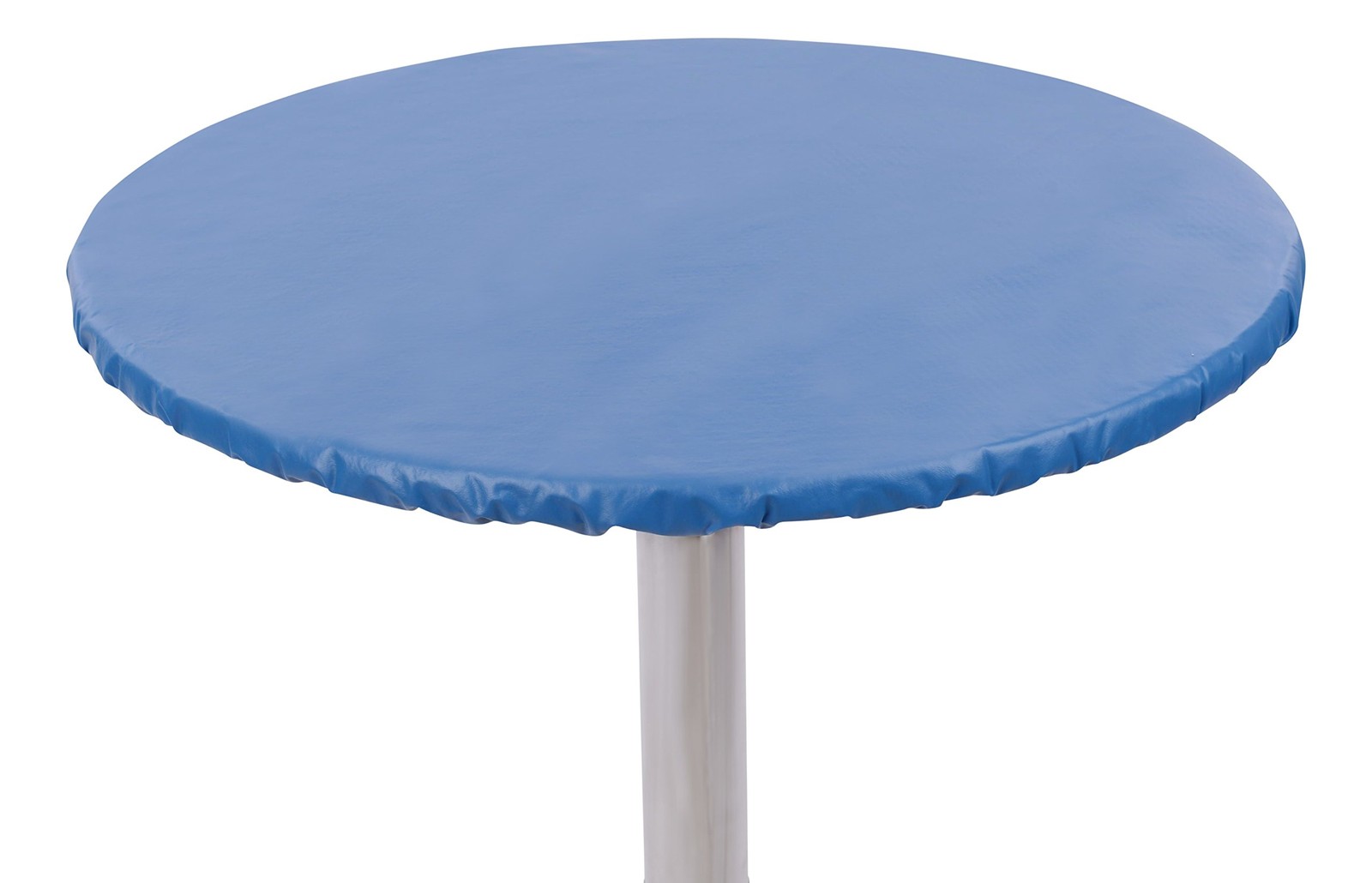 Yourtablecloth Heavy Duty Vinyl Round Fitted Tablecloth (Tab