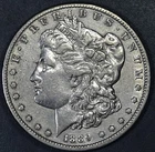 1889-S $1 MORGAN SILVER DOLLAR KM# 110 Grade: AU+ A6137