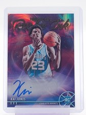 KAI JONES 2021-22 HOOPS ROOKIE INK AUTO ROOKIE RC #RI-KJO HORNETS Q3403
