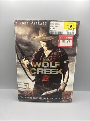 Wolf Creek 2 (DVD, 2013) Horror ~ Mint Disc W/Slipcover ~ Australian~ Rare