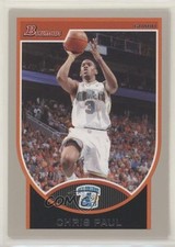 2007-08 Bowman Draft Picks & Stars Silver 166/199 Chris Paul #45 0c3