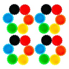 24 Pcs Water Bowl for Reptiles Feeder Bowls Bearded Dragon Lizard Food